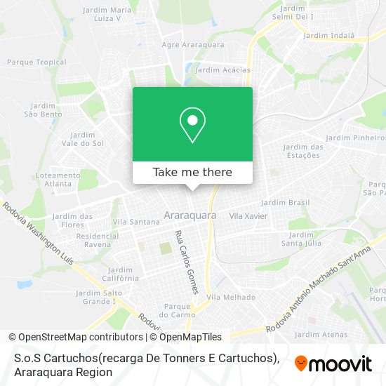 S.o.S Cartuchos(recarga De Tonners E Cartuchos) map