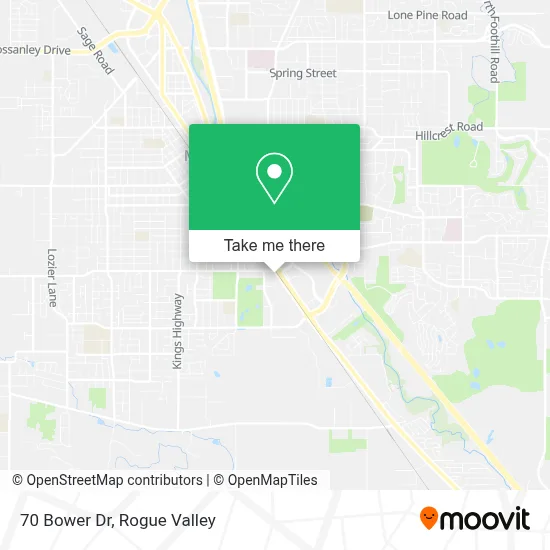 70 Bower Dr map