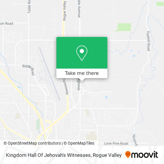 Kingdom Hall Of Jehovah's Witnesses map