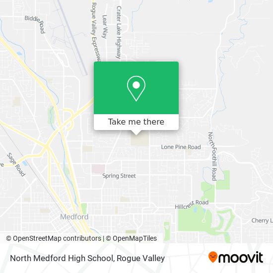 North Medford High School map