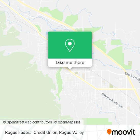 Mapa de Rogue Federal Credit Union