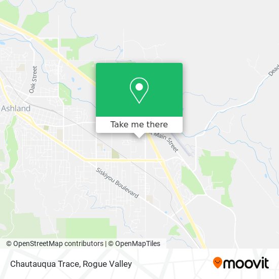 Mapa de Chautauqua Trace