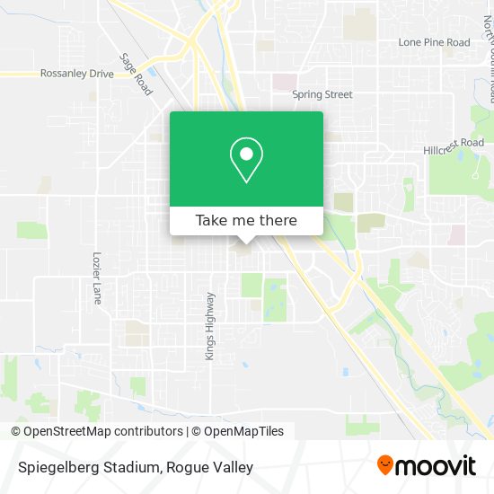 Mapa de Spiegelberg Stadium