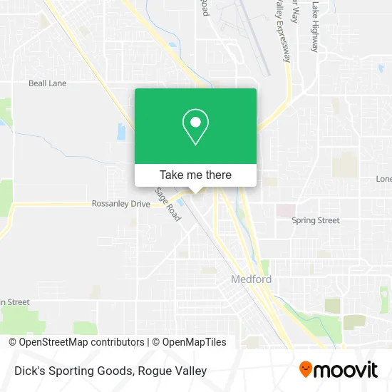 Dick's Sporting Goods map