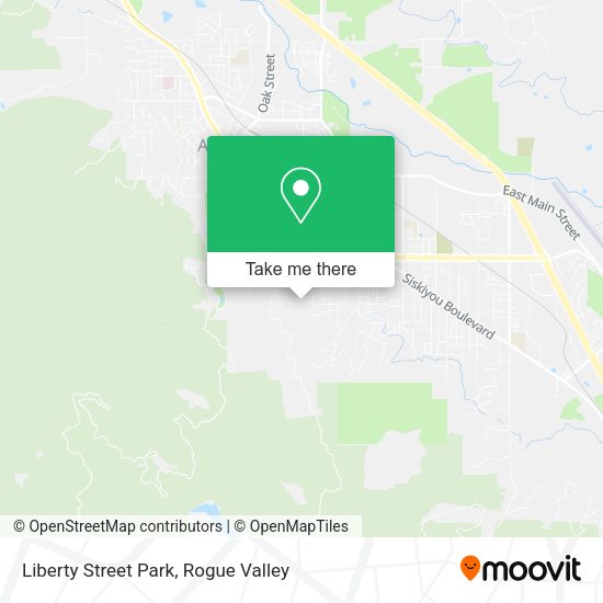Mapa de Liberty Street Park
