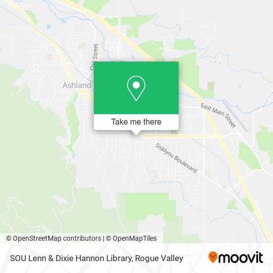 Mapa de SOU Lenn & Dixie Hannon Library