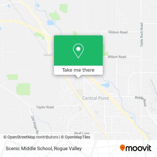 Scenic Middle School map