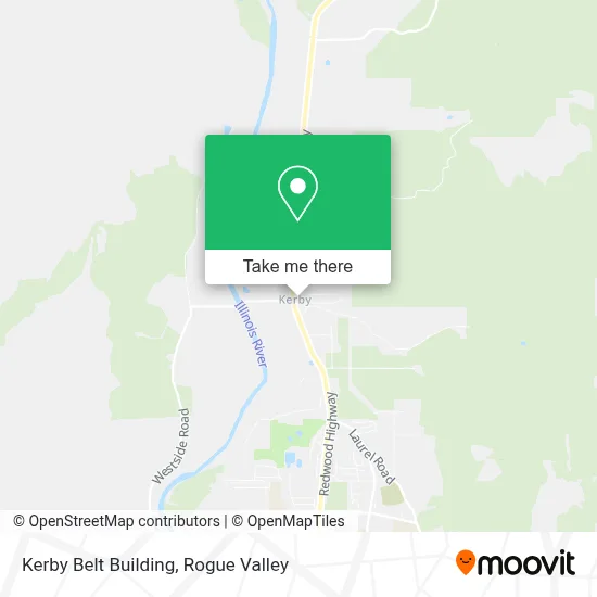 Kerby Belt Building map