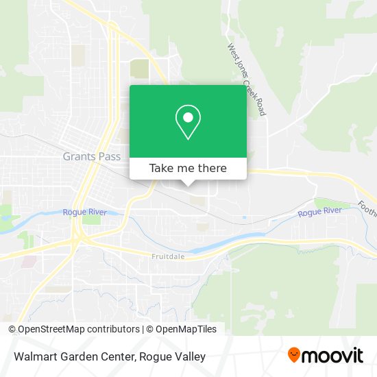 Walmart Garden Center map