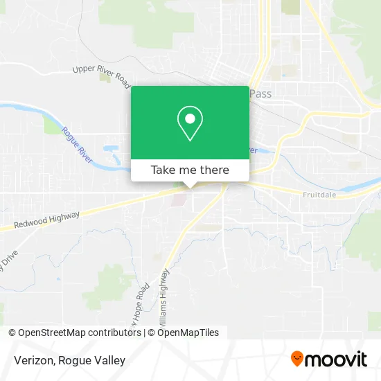 Mapa de Verizon