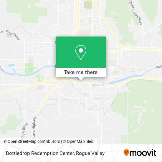 Mapa de Bottledrop Redemption Center
