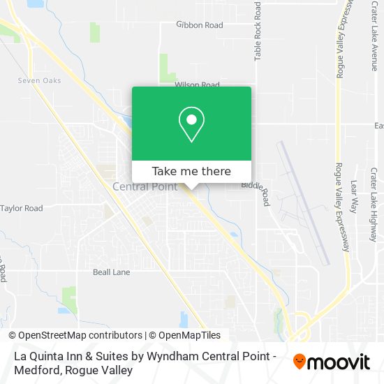 La Quinta Inn & Suites by Wyndham Central Point - Medford map
