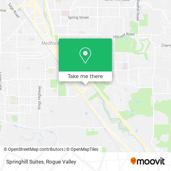 Springhill Suites map