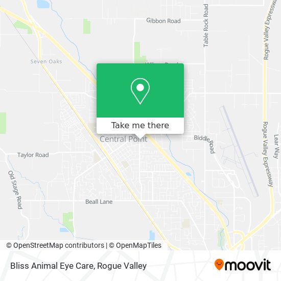 Bliss Animal Eye Care map