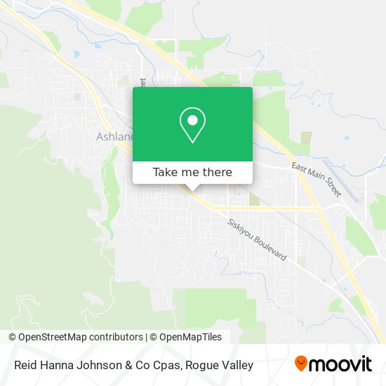 Reid Hanna Johnson & Co Cpas map