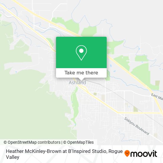 Heather McKinley-Brown at B'Inspired Studio map