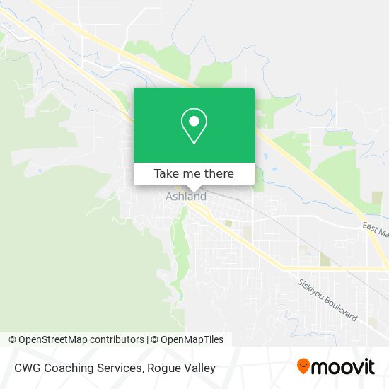 CWG Coaching Services map