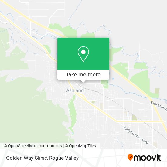 Golden Way Clinic map