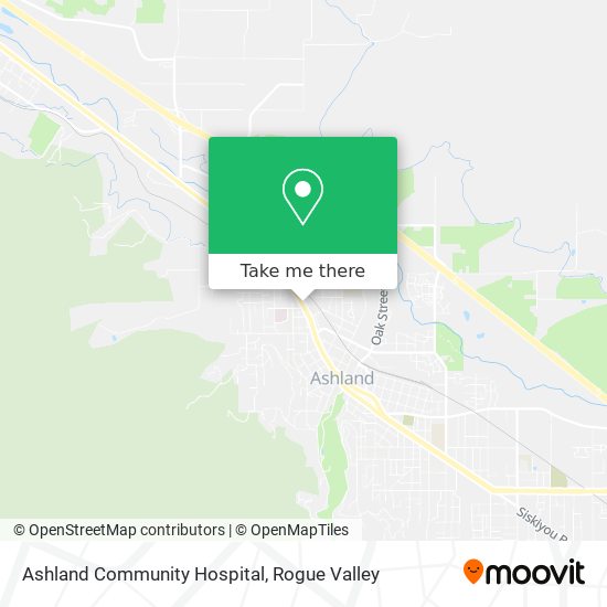 Mapa de Ashland Community Hospital