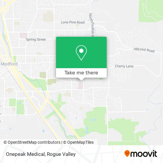 Onepeak Medical map
