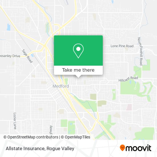 Mapa de Allstate Insurance
