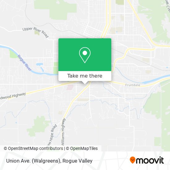 Union Ave. (Walgreens) map