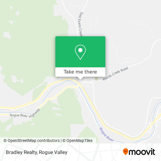 Bradley Realty map