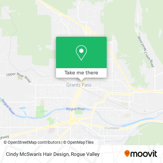 Mapa de Cindy McSwan's Hair Design