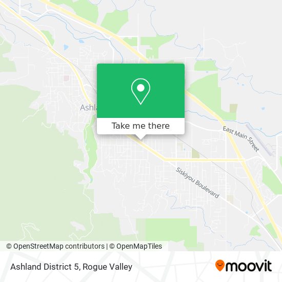 Ashland District 5 map