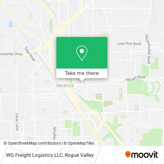 WG Freight Logistics LLC map