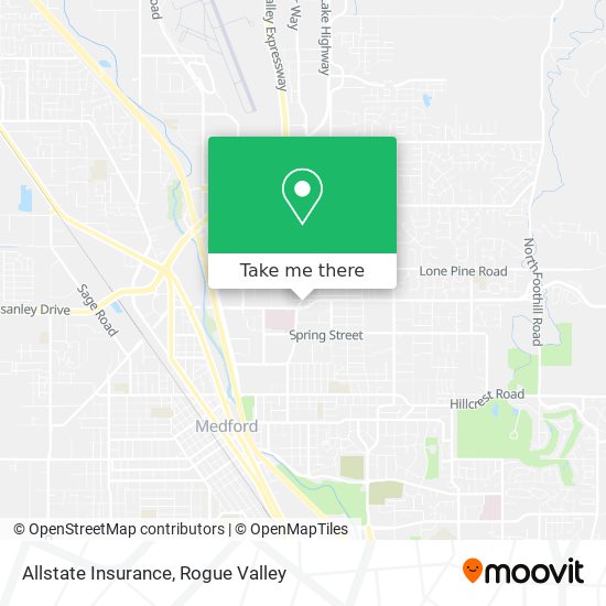 Allstate Insurance map