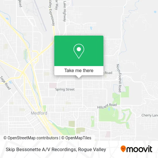 Skip Bessonette A/V Recordings map