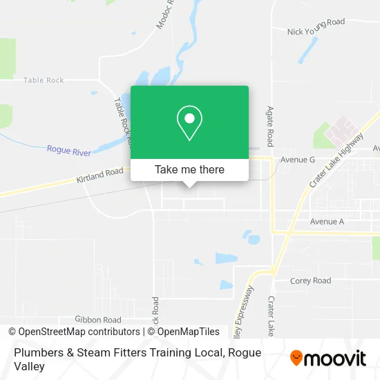 Plumbers & Steam Fitters Training Local map
