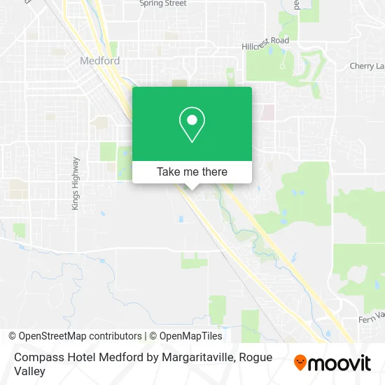Compass Hotel Medford by Margaritaville map