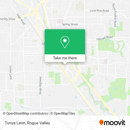 Tonya Leon map