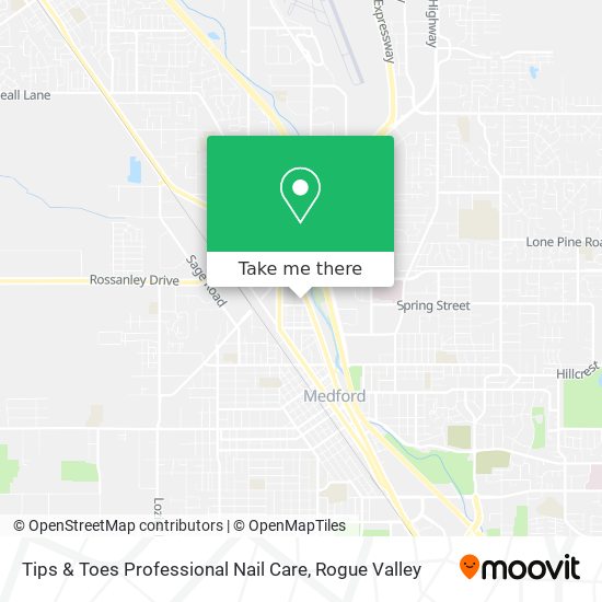 Mapa de Tips & Toes Professional Nail Care