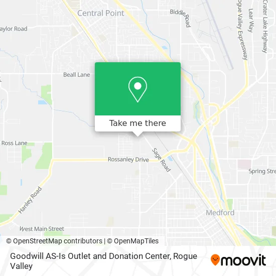 Goodwill AS-Is Outlet and Donation Center map