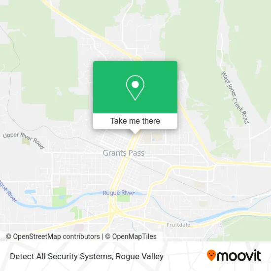Detect All Security Systems map