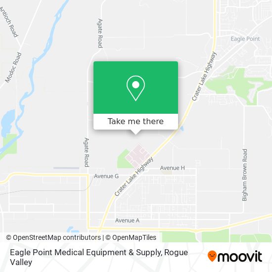 Mapa de Eagle Point Medical Equipment & Supply