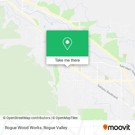 Rogue Wood Works map