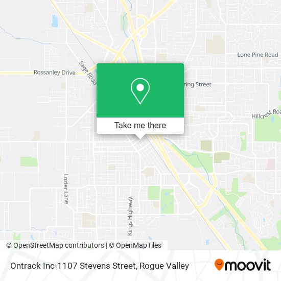 Ontrack Inc-1107 Stevens Street map