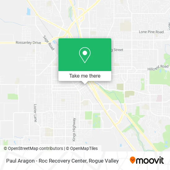 Paul Aragon - Roc Recovery Center map