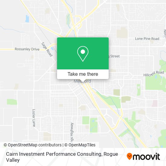 Cairn Investment Performance Consulting map