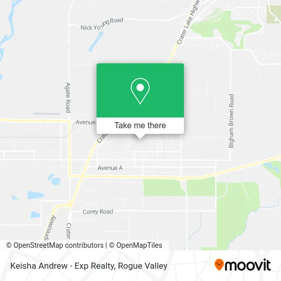 Keisha Andrew - Exp Realty map