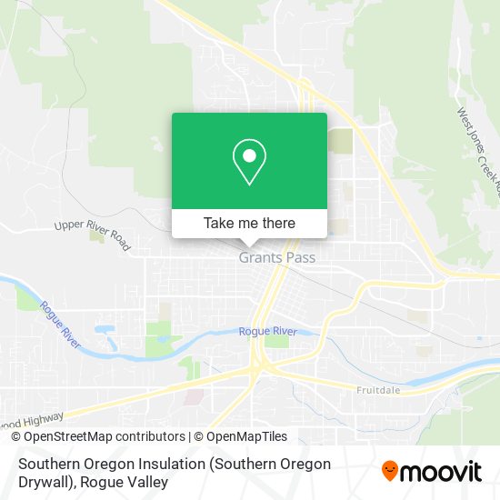 Mapa de Southern Oregon Insulation (Southern Oregon Drywall)