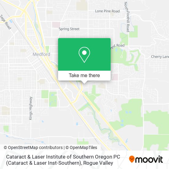 Mapa de Cataract & Laser Institute of Southern Oregon PC (Cataract & Laser Inst-Southern)