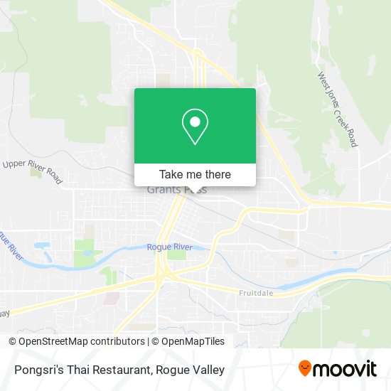 Pongsri's Thai Restaurant map