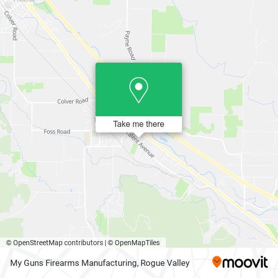 My Guns Firearms Manufacturing map