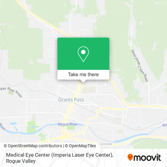 Mapa de Medical Eye Center (Imperia Laser Eye Center)