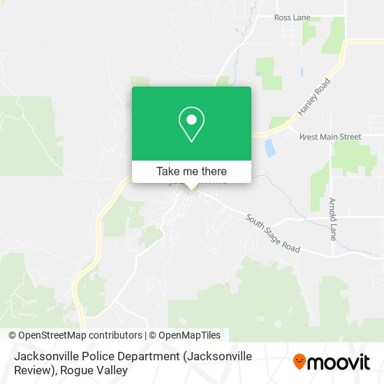 Jacksonville Police Department (Jacksonville Review) map